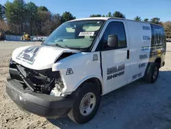 Salvage cars for sale from Copart Mendon, MA: 2016 Chevrolet Express G2500