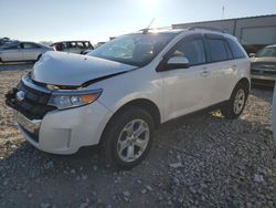 Salvage cars for sale at Wayland, MI auction: 2014 Ford Edge SEL