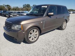 Land Rover salvage cars for sale: 2011 Land Rover Range Rover HSE Luxury