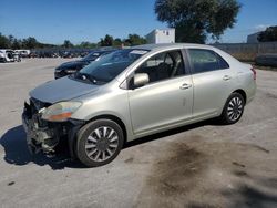 Salvage cars for sale at Orlando, FL auction: 2007 Toyota Yaris