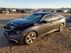 Honda salvage cars for sale: 2019 Honda Civic LX