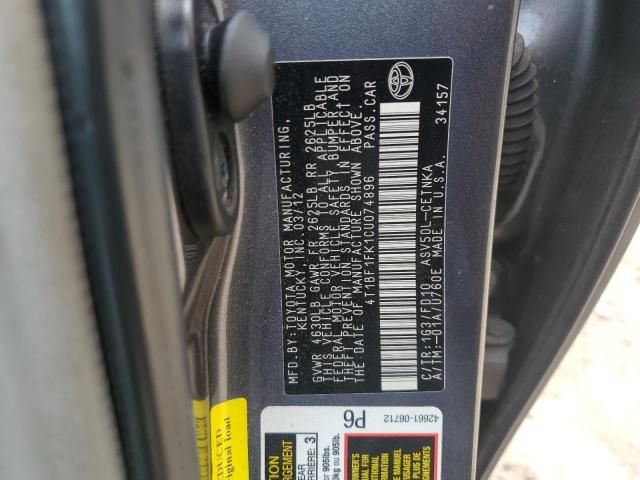 2012 Toyota Camry Base