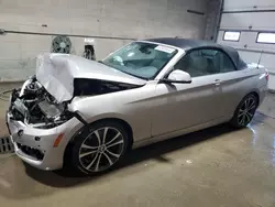 Salvage cars for sale at Blaine, MN auction: 2016 BMW 228 XI Sulev