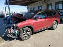 Salvage cars for sale at Los Angeles, CA auction: 2021 Subaru Forester Limited