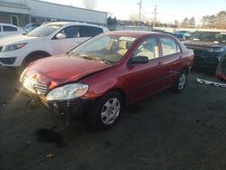 Salvage cars for sale at New Britain, CT auction: 2003 Toyota Corolla CE