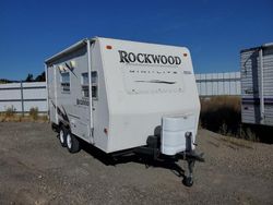 Salvage trucks for sale at Martinez, CA auction: 2008 Wildwood Rockwood