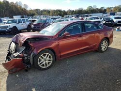 Salvage cars for sale at Mocksville, NC auction: 2014 Ford Fusion SE