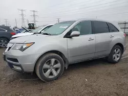 Salvage cars for sale from Copart Elgin, IL: 2011 Acura MDX Technology