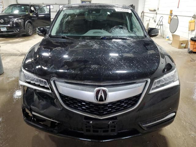 2016 Acura MDX Technology