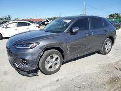 Salvage cars for sale at Homestead, FL auction: 2024 Honda HR-V LX