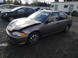 Salvage cars for sale at Graham, WA auction: 1992 Honda Civic LX