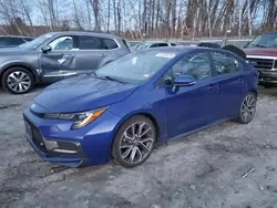 Salvage cars for sale at Candia, NH auction: 2021 Toyota Corolla SE