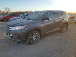 Vehiculos salvage en venta de Copart Des Moines, IA: 2017 Toyota Highlander SE