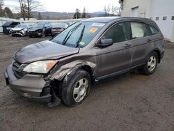 Salvage cars for sale from Copart Center Rutland, VT: 2011 Honda CR-V LX