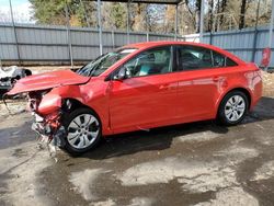 Chevrolet salvage cars for sale: 2014 Chevrolet Cruze LS