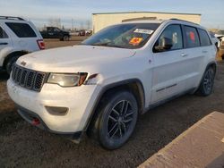 Salvage cars for sale from Copart Rocky View County, AB: 2017 Jeep Grand Cherokee Trailhawk