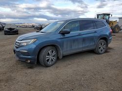 Salvage cars for sale at Helena, MT auction: 2016 Honda Pilot EXL