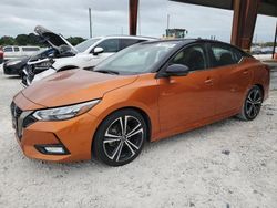 Salvage cars for sale at Homestead, FL auction: 2020 Nissan Sentra SR