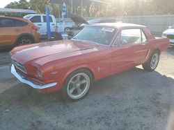 Salvage cars for sale from Copart Savannah, GA: 1965 Ford Mustang