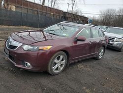 Salvage cars for sale at New Britain, CT auction: 2012 Acura TSX