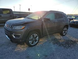 Jeep Compass salvage cars for sale: 2021 Jeep Compass Limited