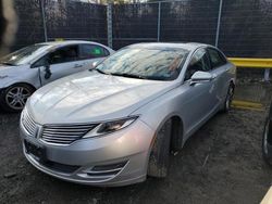 Salvage cars for sale at Waldorf, MD auction: 2015 Lincoln MKZ