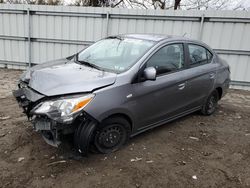 Salvage cars for sale at West Mifflin, PA auction: 2021 Mitsubishi Mirage G4 ES