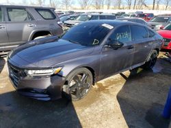 Honda Accord Sport Vehiculos salvage en venta: 2018 Honda Accord Sport