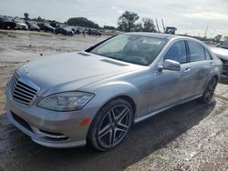 Mercedes-Benz salvage cars for sale: 2012 Mercedes-Benz S 550