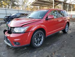Salvage cars for sale from Copart Austell, GA: 2018 Dodge Journey GT