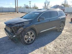 Salvage cars for sale from Copart Oklahoma City, OK: 2019 GMC Acadia Denali