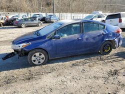Salvage cars for sale at Hurricane, WV auction: 2018 KIA Forte LX