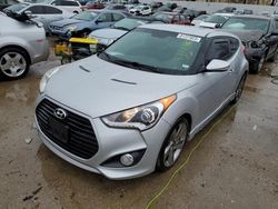 Hyundai Veloster Turbo salvage cars for sale: 2014 Hyundai Veloster Turbo