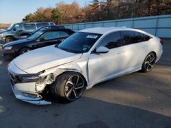 Salvage cars for sale from Copart Brookhaven, NY: 2020 Honda Accord Sport