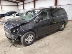 Salvage cars for sale at Pennsburg, PA auction: 2007 Honda Odyssey EXL