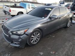 Salvage cars for sale at Lebanon, TN auction: 2016 Infiniti Q50 Base