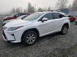 Salvage cars for sale at Graham, WA auction: 2017 Lexus RX 350 Base