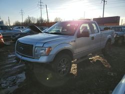 Salvage trucks for sale at Columbus, OH auction: 2014 Ford F150 Super Cab