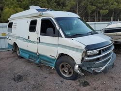 Salvage trucks for sale at Charles City, VA auction: 2001 Chevrolet Express Cutaway G3500