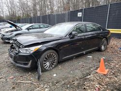 Salvage cars for sale at Waldorf, MD auction: 2017 Genesis G90 Premium