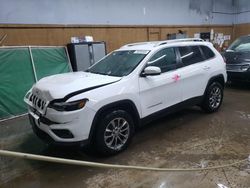 Salvage cars for sale from Copart Kincheloe, MI: 2019 Jeep Cherokee Latitude Plus