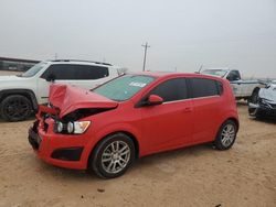 Chevrolet Sonic lt salvage cars for sale: 2016 Chevrolet Sonic LT