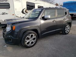 Jeep Renegade salvage cars for sale: 2017 Jeep Renegade Limited