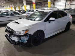Salvage cars for sale at Woodburn, OR auction: 2020 Subaru WRX Premium