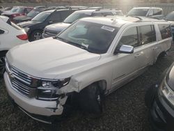 Chevrolet Suburban k1500 ltz salvage cars for sale: 2015 Chevrolet Suburban K1500 LTZ