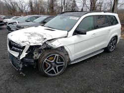 Carros salvage a la venta en subasta: 2018 Mercedes-Benz GLS 550 4matic