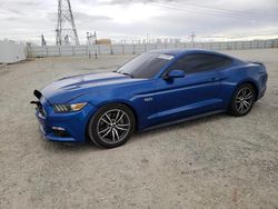 Salvage cars for sale from Copart Adelanto, CA: 2017 Ford Mustang GT