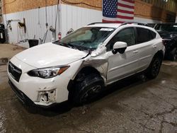 Subaru salvage cars for sale: 2018 Subaru Crosstrek Premium