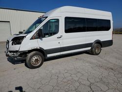 Salvage cars for sale at Kansas City, KS auction: 2019 Ford Transit T-350 HD