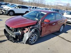 Salvage cars for sale at Marlboro, NY auction: 2019 Nissan Sentra S